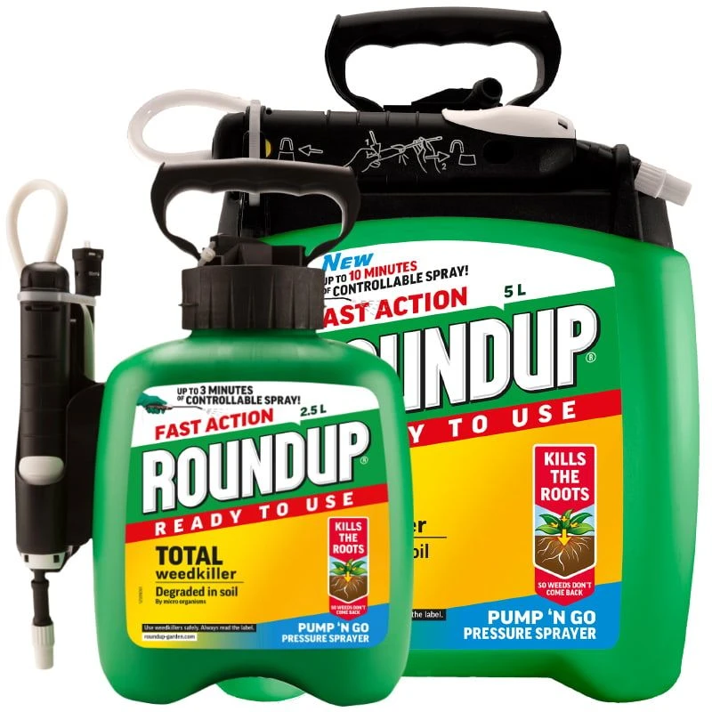 Roundup Fast Action Ready To Use Weedkiller Pump N Go 3 Roundup Fast Action Ready To Use Weedkiller Pump N Go
