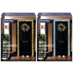 Premier Decorations Ultrabrights Multi Action 800 LED String Lights