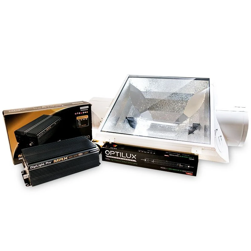 AC/DE® Double-Ended Air-Cooled 8-inch Reflector With Optilux Pro Max 1000W 400V Ballast And HPS Lamp Kit