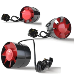 Black Orchid Intake Fan