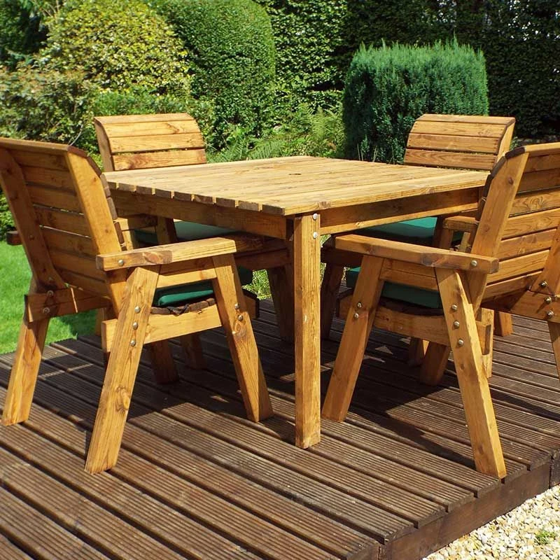 Charles Taylor Four Seat Square Table Set 3 Charles Taylor Four Seat Square Table Set