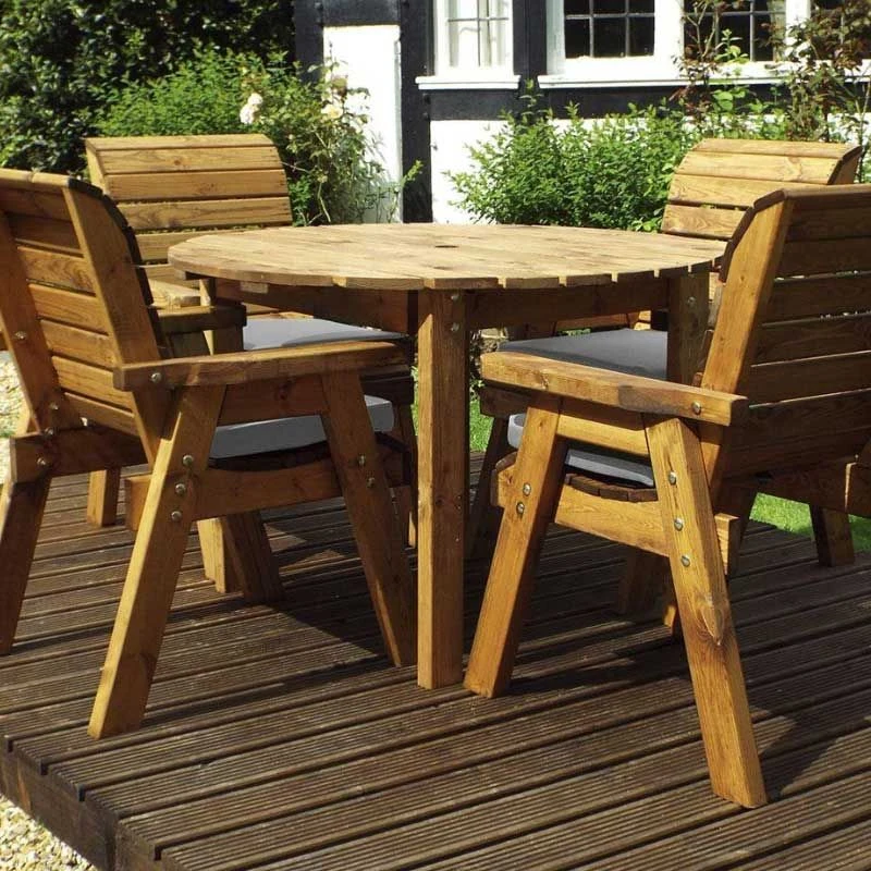 Charles Taylor Four Seat Square Table Set 5 Charles Taylor Four Seat Square Table Set - Image 3