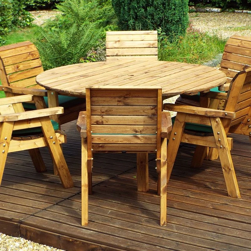 Charles Taylor Six Seat Circular Table Set 3 Charles Taylor Six Seat Circular Table Set