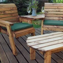 Charles Taylor Twin Companion Dining Set Angled