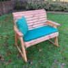 Charles Taylor Two Seater Rocker Bench -Garden Supply Store charles taylor two seater rocker bench green 01 800x800 1