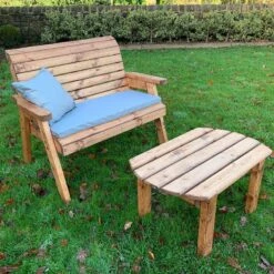 Charles Taylor Deluxe Bench & Table Set -Garden Supply Store charles taylor charles taylor deluxe bench table set grey 01 800x800 1