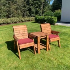 Charles Taylor Deluxe Companion Set -Garden Supply Store charles taylor deluxe companion set burgundy 03 800x800