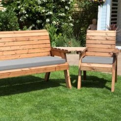 Charles Taylor Four Seat Companion Set Angled -Garden Supply Store charles taylor four seater companion set angled grey 02 800x800 1