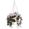 Smart Garden Easy Basket Artificial Topiary Spring Bloom Hanging Basket 12" (30cm) -Garden Supply Store easy basket artificial topiary spring bloom hanging basket 30cm 01 800x800