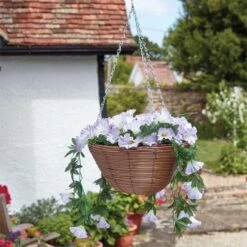 Smart Garden Easy Basket Artificial Topiary Spring Bloom Hanging Basket 12" (30cm) 5 Smart Garden Easy Basket Artificial Topiary Spring Bloom Hanging Basket 12" (30cm) -Garden Supply Store easy basket artificial topiary spring bloom hanging basket 30cm 02 800x800