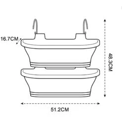 Elho Corsica Vertical Forest Large 51cm Set Of 2 Planter 31 Elho Corsica Vertical Forest Large 51cm Set Of 2 Planter -Garden Supply Store elho corsica vertical forest large 51cm set of 2 mint planter 05 800x800