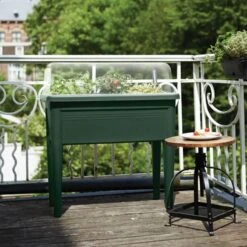 Elho Green Basics Grow House XXL Lid -Garden Supply Store elho green basics grow table xxl leaf green 02 800x800 4