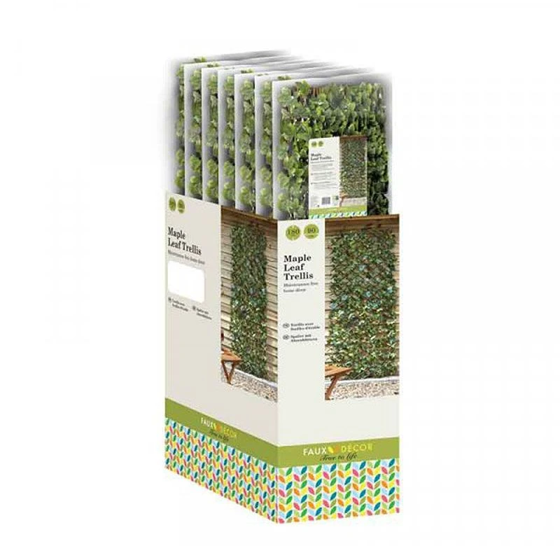 Smart Garden Artificial Topiary Maple Leaf Willow Trellis 3 Smart Garden Artificial Topiary Maple Leaf Willow Trellis