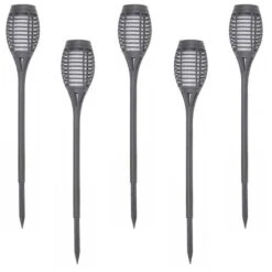 Smart Garden Party Flaming Torch Solar LED Stake Light 13 Smart Garden Party Flaming Torch Solar LED Stake Light -Garden Supply Store smart garden party flaming torch solar led stake light 5 pack slate 03 800x800 1