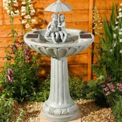 Smart Garden Umbrella Fountain Solar Water Feature -Garden Supply Store smart garden umbrella fountain solar water feature 02 800x800