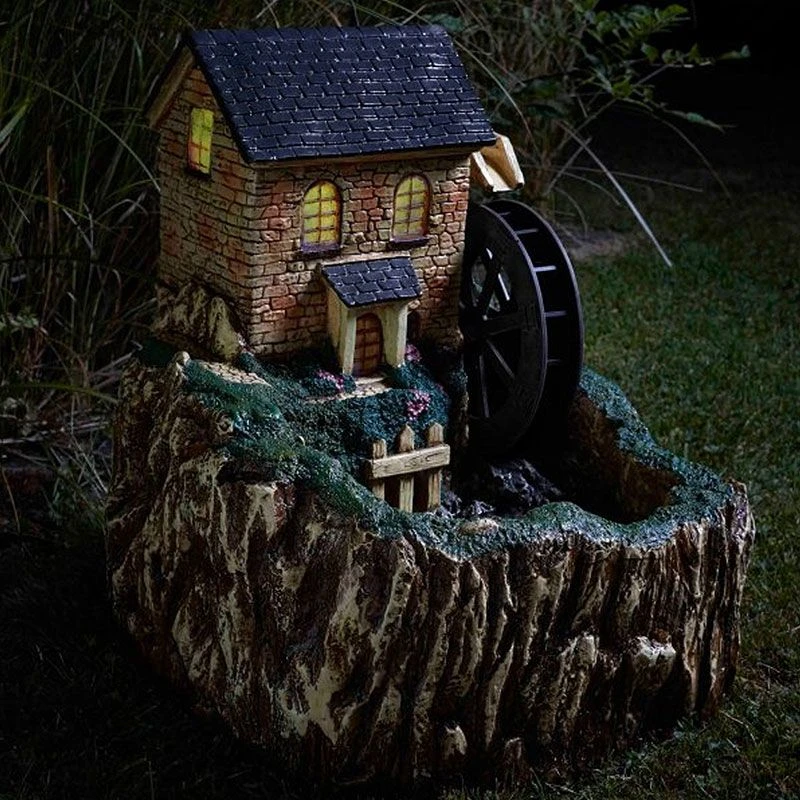 Smart Garden Water Mill Fountain Solar Water Feature 6 Smart Garden Water Mill Fountain Solar Water Feature - Image 4
